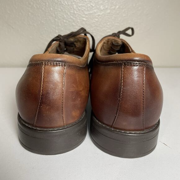 Florsheim Cap Toe Oxford Shoes Size 11 M (11949-221) Cognac Brown Preppy Laces main image 6